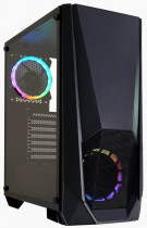 Корпус XILENCE XILENT BLAST Gaming series X505.ARGB, ATX, BLACK, WINDOW, 2 x 3,5 / 2,5 + 4 x 2,5, 1xUSB2.0, 2xUSB3.0, FRONT 1x120mm ARGB, REAR 1x120mm ARGB (XG141)
