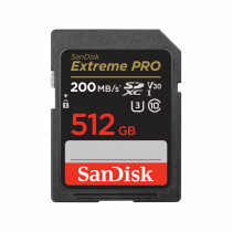 Карта памяти SANDISK SDXC 512GB Extreme Pro UHS-I Class 3 (U3) V30 200/140 MB/s (SDSDXXD-512G-GN4IN)