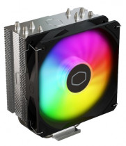 Кулер COOLER MASTER для процессора/ Hyper 212 Spectrum V3 (150W, 4-pin, 152mm, tower, Al/Cu, fans: 1x120mm/71.93CFM/27.2dBA/1750rpm, Silver, 1700/1200/115x/AM4/AM5) (RR-S4NA-17PA-R1)