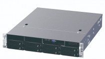 Корпус серверный ABLECOM 2U rackmount, 8+1 trays, 550W CRPS PSU(1+1) / 21
