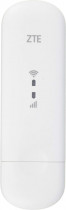 Модем ZTE 2G/3G/4G MF79 USB Wi-Fi +Router внешний белый (MF79N White)