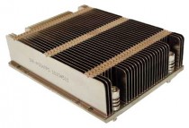 Радиатор серверный SUPERMICRO 1U для процессоров Intel Xeon E5-2600 (Socket LGA2011), крепление на винтах, алюминиевый, на медное основание а нанесена термопаста (SNK-P0047PS)
