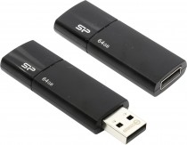 Флеш диск SILICON POWER USB 2.0 64Gb Ultima U05 Black (SP064GBUF2U05V1K)