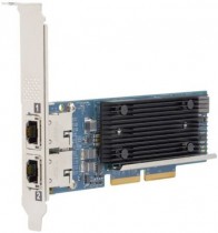 Сетевой адаптер BROADCOM NetXtreme P210tp SGL NX-E Dual-Port 10GBase-T RJ-45 Ethernet Adapter (Qlogic QLE3442-RJ-CK, Emulex OCE14102-NT) (BCM957416A4160C)