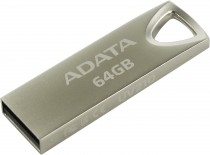 Флеш диск ADATA 64 Гб, USB 2.0, водонепроницаемый корпус, UV210 Gold (AUV210-64G-RGD)