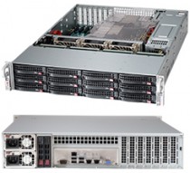 Корпус серверный SUPERMICRO 2U, E-ATX, 920 Вт 80 Plus Platinum, 12x 3.5