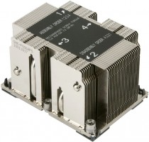 Радиатор серверный SUPERMICRO для процессора, 2U, Socket LGA3647-0, TDP до 205Вт, для платформ X11 Purley (SNK-P0068PS)