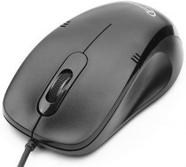 Мышь GEMBIRD проводная, оптическая, 1000 dpi, USB, чёрный (MOP-100)