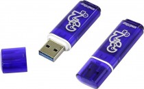 Флеш диск SMARTBUY 32Gb Glossy USB3.0, Dark Blue (SB32GBGS-DB)