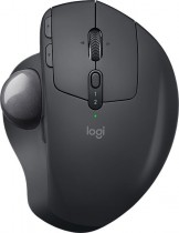 Трекбол-мышь LOGITECH беспроводная (Bluetooth + радиоканал), лазерная, USB, MX Ergo Black, чёрный (910-005179)