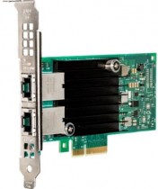 Сетевой адаптер INTEL интерфейс PCI-E, скорость 10 Гбит/с, 2 разъёма RJ-45, OEM (X550T2BLK)