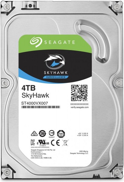 Жесткий диск SEAGATE 4 Тб, SATA-III, кэш - 64 Мб, внутренний HDD, 3.5
