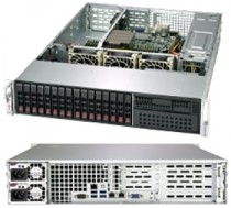 Серверная платформа SUPERMICRO 2U,1x AMD EPIC, 16x hot-swap 2,5 SATA3 drive bays, Dual 10-Gigabit LAN, 1200W Redundant (AS-2113S-WTRT)