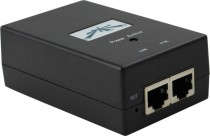 Инжектор POE UBIQUITI POE-48-24W-G 48В 0.5А Passive PoE, стандарт передачи данных Gigabit Ethernet(2308) (POE-48-24W-G EU)
