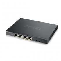Коммутатор ZYXEL управляемый, уровень 2, 24 порта Ethernet 1 Гбит/с, 4 uplink/стек/SFP (до 10 Гбит/с), поддержка PoE/PoE+, установка в стойку, 32 МБ встроенная память, 512 МБ RAM, XGS1930-28HP (XGS1930-28HP-EU0101F)