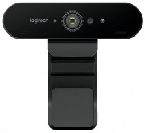 Веб камера LOGITECH 4096x2160, USB 3.0, встроенный микрофон, автоматическая фокусировка, BRIO (960-001105/960-001106/960-001107)
