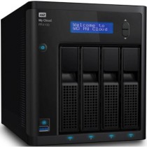 Сетевое хранилище (NAS) WD сетевой накопитель, настольный, мест под HDD: 4, 2x1000 Мбит/с, Western Digital My Cloud Pro PR4100 (WDBKWB0000NBK-EEUE)