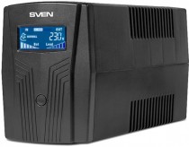 ИБП SVEN 650 ВА / 390 Вт, 2 розетки, Pro 650 LCD (SV-013844)