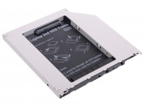 Оптибей ESPADA 9,5 mm mm optibay, hdd caddy SATA/miniSATA (SlimSATA) для подключения HDD/SSD 2,5