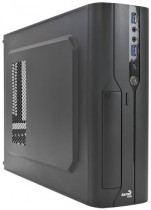 Корпус AEROCOOL Slim-Desktop, 400 Вт, 2xUSB 3.0, 4713105954722, чёрный (CS-101 400W)