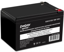 Аккумуляторная батарея EXEGATE ёмкость 12 Ач, напряжение 12 В, Special EXS12120, клеммы F1 (ES255176RUS)