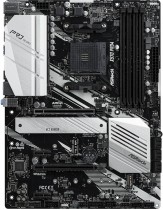 Материнская плата ASROCK Socket AM4, AMD X570, 4xDDR4, 2xPCI-E 4.0, 7xUSB3.1, Type-C, HDMI, DisplayPort, подсветка, ATX (X570 PRO4)