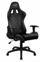 Кресло AEROCOOL AC110 AIR Black Blue , черно-синее, до 150 кг, ШxДxВ : 69x70x121-131см, газлифт класс 4 до 100 мм, механизм 