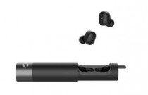 TWS гарнитура GEOZON беспроводные наушники с микрофоном, затычки, динамические излучатели, Bluetooth, 20-20000 Гц, импеданс: 16 Ом, регулятор громкости, работа от аккумулятора до 4 ч, G-Sound Tube Black, чёрный (G-S03BLK)