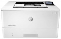 Принтер HP лазерный, черно-белая печать, A4, двусторонняя печать, ЖК панель, сетевой Ethernet, AirPrint, LaserJet Pro M404dn (W1A53A)