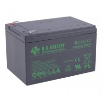 Аккумуляторная батарея B.B. BATTERY ёмкость 12 Ач, напряжение 12 В, BC 12-12 (BC 12-12 12V 12Ah)