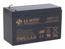 Аккумуляторная батарея B.B. BATTERY ёмкость 7 Ач, напряжение 12 В (BPS 7-12 12V 7Ah)