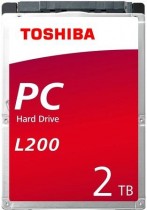 Жесткий диск TOSHIBA 2 Тб, SATA-III, 5400 об/мин, кэш - 128 Мб, внутренний HDD, 2.5