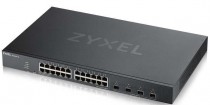Коммутатор ZYXEL управляемый, 28 портов, уровень 2, установка в стойку, Nebula Flex XGS1930-28 (XGS1930-28-EU0101F)