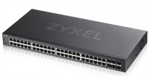 Коммутатор ZYXEL управляемый Smart L2 NebulaFlex GS1920-48v2, rack 19