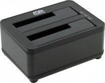 Док-станция AGESTAR для HDD 3UBT8 SATA III пластик/алюминий черный 2 (3UBT8 BLACK)