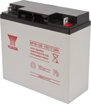 Аккумуляторная батарея YUASA ёмкость 18 Ач, напряжение 12 В (NP18-12)