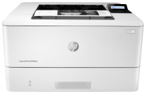 Принтер HP лазерный, черно-белая печать, A4, двусторонняя печать, ЖК панель, сетевой Ethernet, Wi-Fi, AirPrint, Bluetooth, LaserJet Pro M404dw (W1A56A)