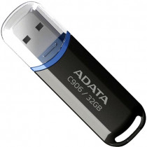 Флеш диск ADATA 32 Гб, USB 2.0, C906 Black (AC906-32G-RBK)
