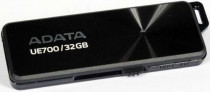 Флеш диск ADATA 32 Гб, USB 3.0, выдвижной разъем, UE700 Black (AUE700-32G-CBK)