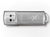 Флеш диск FLEXIS 64 Гб, USB 2.0, RB-108 (FUB20064RB-108)