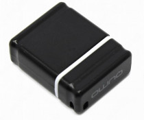 Флеш диск QUMO 16 Гб, USB 2.0, Nano Black (QM16GUD-NANO-B)