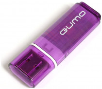 Флеш диск QUMO 64 Гб, USB 2.0, Optiva 01 Violet (QM64GUD-OP1-violet)