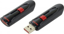 Флеш диск SANDISK 256 Гб, USB 2.0, выдвижной разъем, Cruzer Glide (SDCZ60-256G-B35)