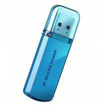 Флеш диск SILICON POWER 16 Гб, USB 2.0, Helios 101 blue (SP016GBUF2101V1B)