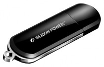 Флеш диск SILICON POWER 32 Гб, USB 2.0, LuxMini 322 (SP032GBUF2322V1K)