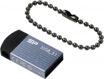 Флеш диск SILICON POWER 32 Гб, USB 3.1, водонепроницаемый корпус, Jewel J20 Blue (SP032GBUF3J20V1B)
