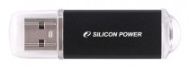 Флеш диск SILICON POWER 8 Гб, USB 2.0, защита паролем, Ultima II I-series Black (SP008GBUF2M01V1K)