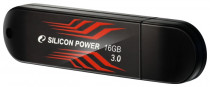 Флеш диск SILICON POWER 16 Гб, USB 3.0, защита паролем, резервное копирование, Blaze B10 (SP016GBUF3B10V1B)