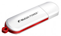 Флеш диск SILICON POWER 8 Гб, USB 2.0, LuxMini 320 White (SP008GBUF2320V1W)