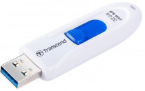 Флеш диск TRANSCEND 32 Гб, USB 3.0, выдвижной разъем, JetFlash 790 White (TS32GJF790W)